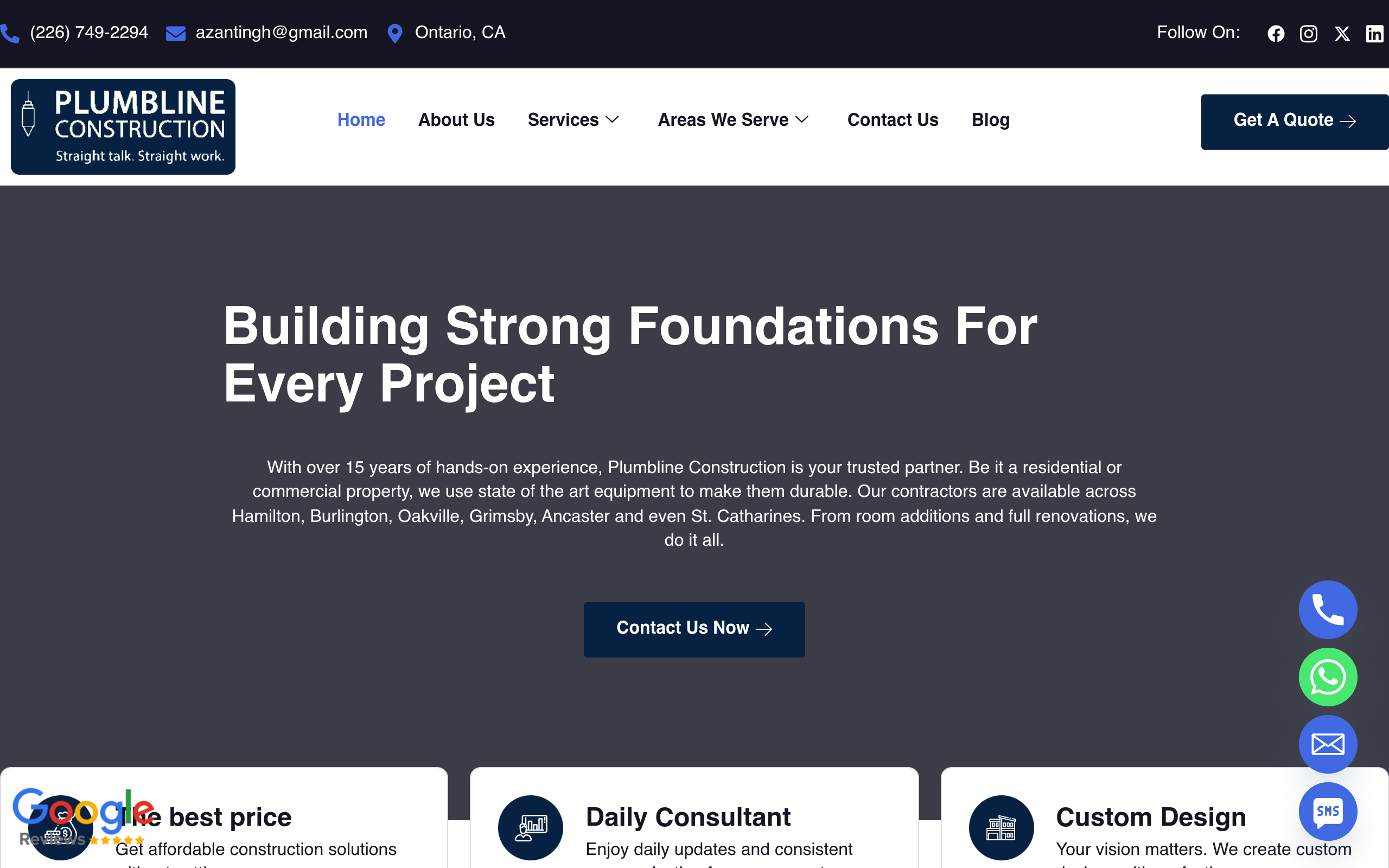 Plumbline Construction